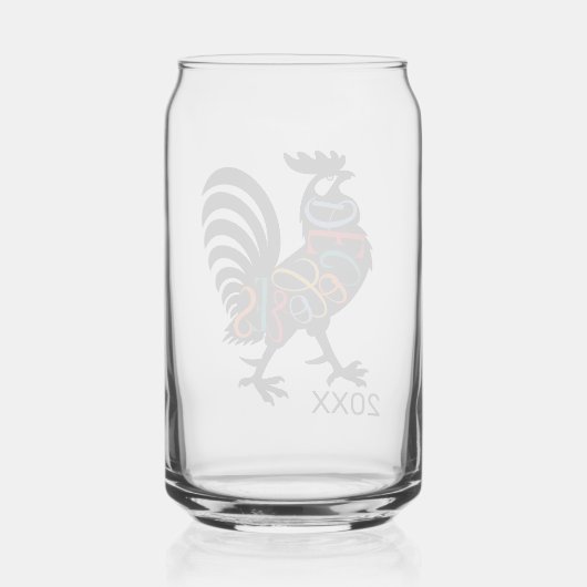 DeColores Cursillo Rooster Noir Silhouette (Verso)