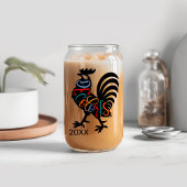 DeColores Cursillo Rooster Noir Silhouette