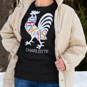 DeColores Cursillo Rooster Witte Silhouet Trui