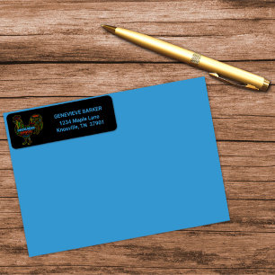 DeColores Cursillo Rooster Word Cloud Etiket