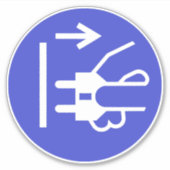 Déconnecter le Étiquette principal (Devant)