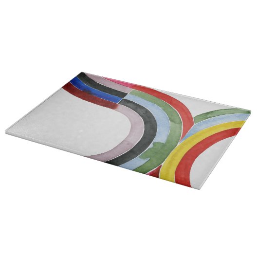 Deconstructed Rainbow - Horizontaal Snijplank (Hoek)