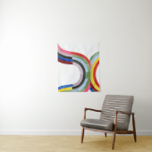 Deconstructed Rainbow - Horizontaal Wandkleed (In situ)
