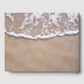 Décontracté Beach Thème Mariage Livre d'or (Verso)