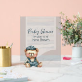 Décontracté Charming Baby shower Thème Acrylique S (Mariage)