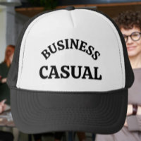 “Décontracté Chic” – Casquette de camionneur avec