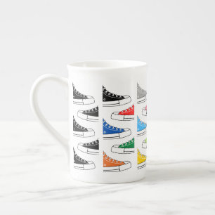 Décontracté Coloré Basket os Chine Mug