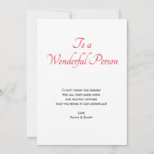 Décontracté de Merci de bureau grand grand (Dos)