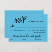 Décontracté écriture manuscrite Menu Choix Plutôt  (Devant / Derrière)