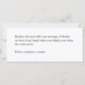 Décontracté Moderne Rose Deux Côtés Cartes De Reme (Dos)