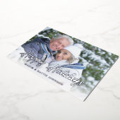 Décontracté Script moderne Joyeux vacances hiver p (Rotation)