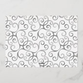 Décontracté Script moderne Joyeux vacances hiver p (Verso)