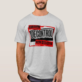 Decontrol- liedjes van de Gut-Red T-shirt