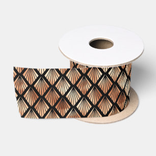 Decopatroon roos Gold en Black Diamond Lint