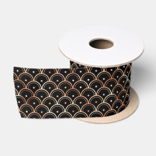 Decopatroon roos Gold en Black Diamond Lint