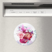 Décor à fleurs 12 aimant (In Situ (Lave-vaisselle))