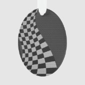 Décor à lames en fibre de carbone (devant)