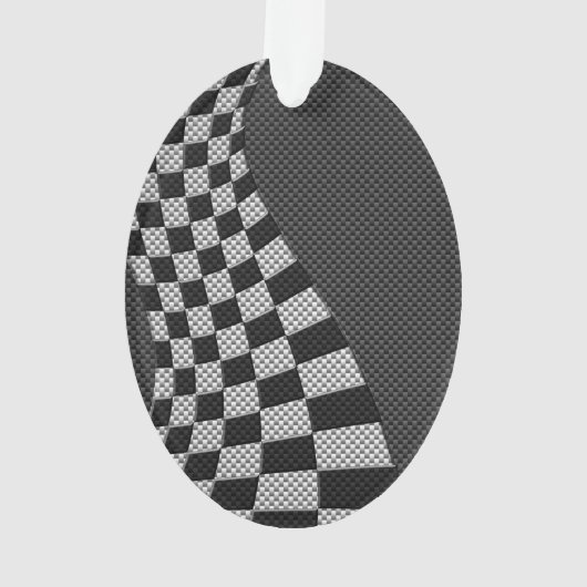 Décor à lames en fibre de carbone (dos)