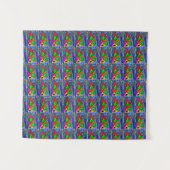 Décor art tapisserie mur suspendu (Devant (Horizontal))