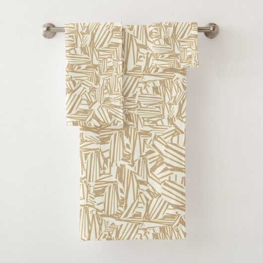 Décor brun clair ou beige et blanc (En situation)