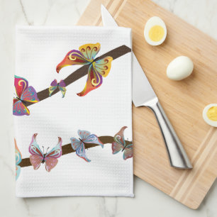 Decor Butterflies Amerikaanse MoJo Keukenhanddoek