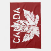Décor canadien de serviette de thé de serviette de (Vertical)