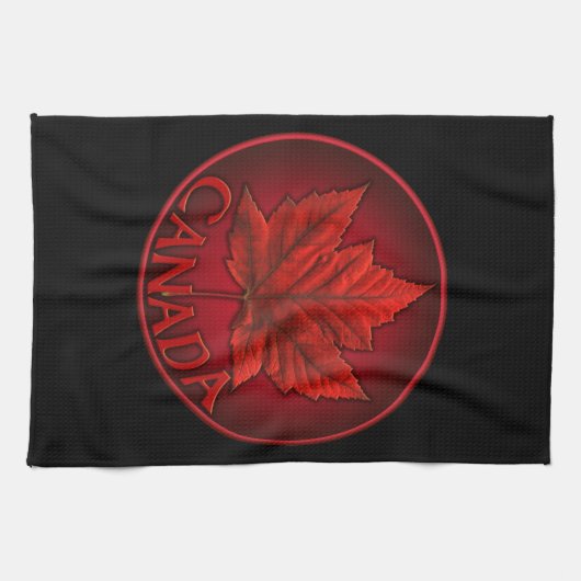 Décor canadien de serviette de thé de serviette de (Horizontal)