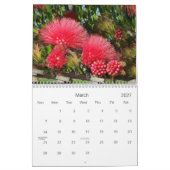 Décor d'art floral - Calendrier 2026 (Mar 2027)