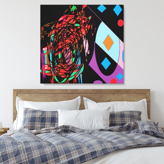 Décor d'art pour toile de design d'intérieur maiso (Insitu(Chambre))