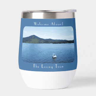 Décor de bateau coloré personnalisé Pontoon Lake