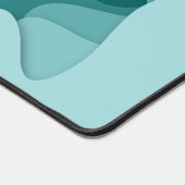 Décor de bureau Abstrait Turquoise Aqua (Coin)