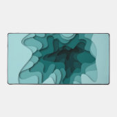 Décor de bureau Abstrait Turquoise Aqua (Recto)