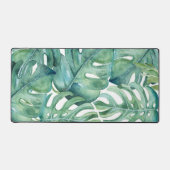 Décor de bureau en feuille de palmier tropicale (Recto)