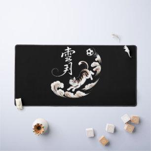 Décor de bureau japonais artistique pour jeu de fo