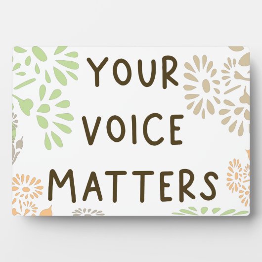 Décor de bureau SLP Fun ; Plaque de table (Devant)