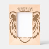 Décor de cadre puissant Savage Tiger (Recto)