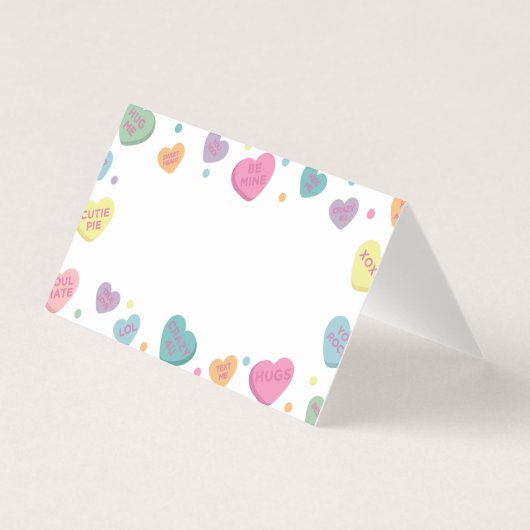 Décor de fête pour bonbons à bonbons à l'amour (Front)