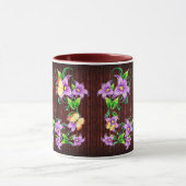 Décor de fleurs 5 Mug (Centre)