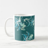 Décor de fleurs 9 Mug (Gauche)