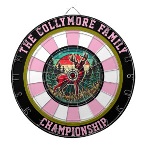 Décor de forêt cible de cerfs gras