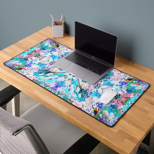 Décor de fresque colorée (Bureau 2)