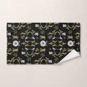 Décor de la maison de la danseuse d'or (Serviette à main)