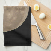 Décor de lune de serviette de plat de Pleine lune (Quart Plié)