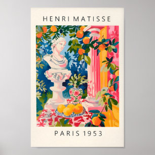 Décor de mythologie grecque, Poster d'antiquité, M