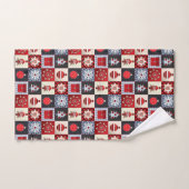 Décor de Noël (Serviette à main)