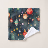 Décor de Noël (Gant de toilette)