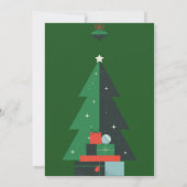 Décor de noël de cerf classique Invitation (Dos)