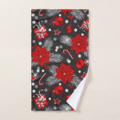 Décor de Noël Design motif (Serviette à main)