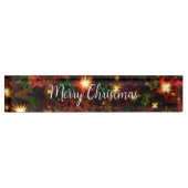 Décor de Noël élégant Plaque acrylique (Devant)