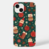Décor de Noël iPhone 14 coque (Verso)